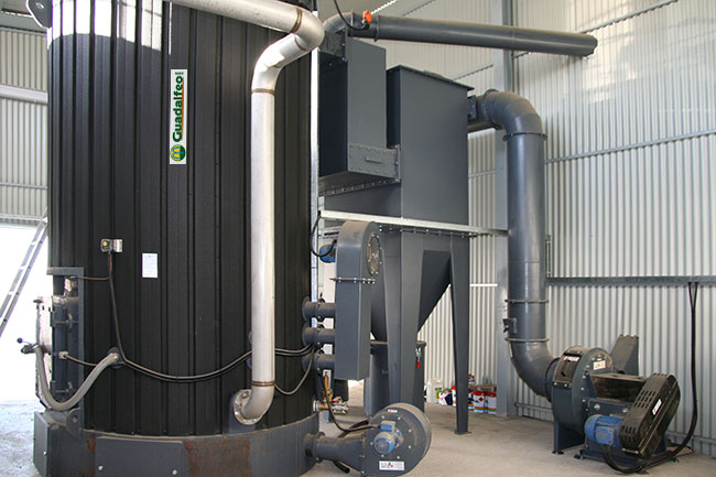 Caldera de biomasa Caldera de biomasa