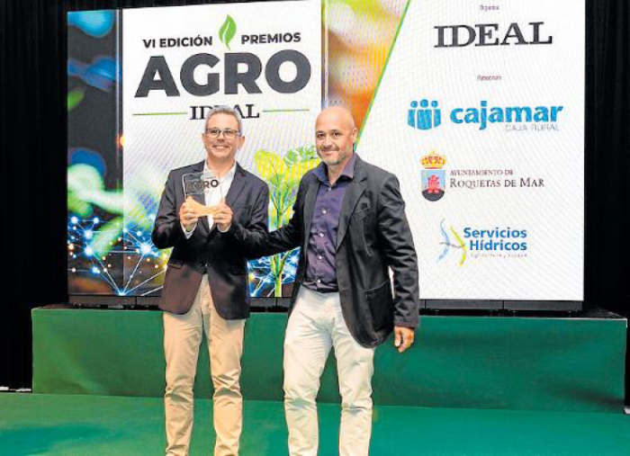 Servando Piñero, de RIegos Guadalfeo, y Eutimio Gómez, de Aqualia.